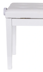 KOZMOS DX15-WH Ayarlı Piyano Taburesi - Beyaz