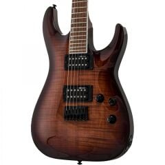 ESP LTD H-200FM Dark Brown Sunburst Elektro Gitar