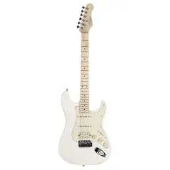 Trion TGP-112-WH Aksesuar ve Amfi Dahil Beyaz Elektro Gitar Seti