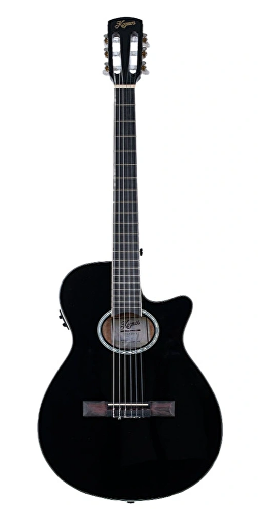 KOZMOS KCG-35CET-BK Elektro Klasik Gitar Siyah