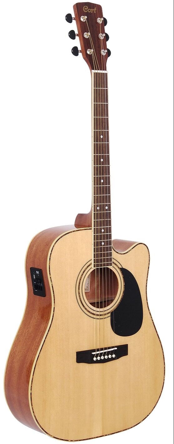 Cort AD880CENSW Kılıflı Elektro Akustik Gitar