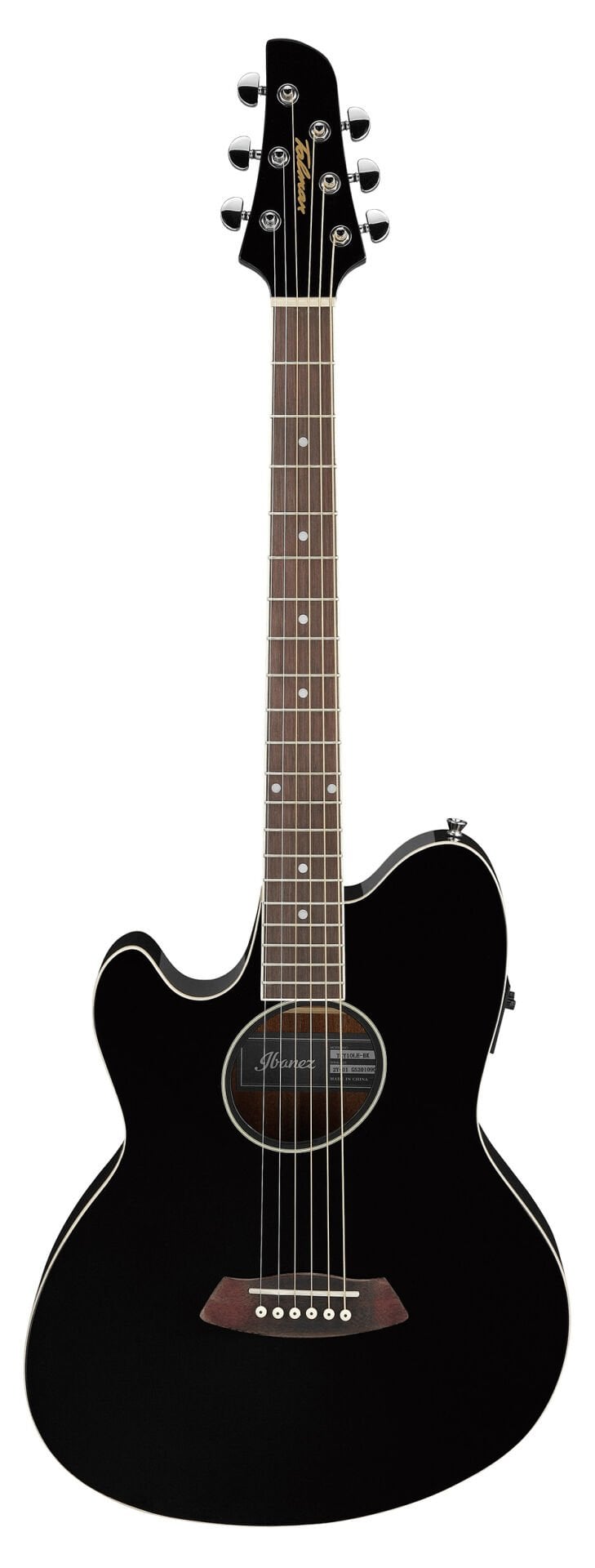 IBANEZ TCY10LE-BK Talman Serisi Solak Elektro Akustik Gitar