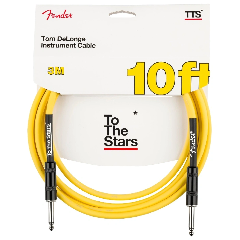 Fender Tom DeLonge To The Stars Graffiti Yellow 3metre Enstrüman Kablosu