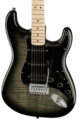Squier Affinity FMT HSS Akçaağaç Klavye Black Burst Elektro Gitar