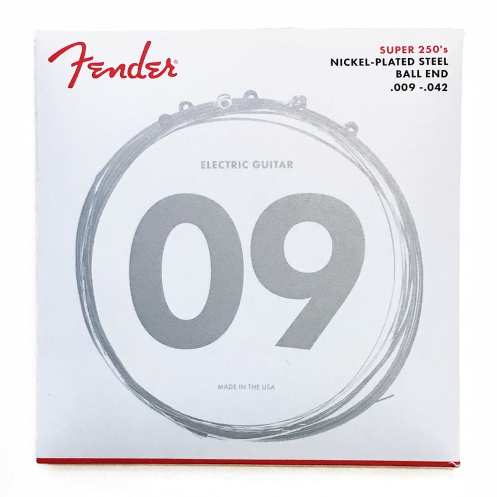 FENDER SUPER 250 S 009-042 ELEKTRO GİTAR TEL SET