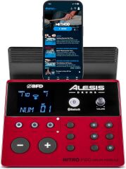 ALESIS Nitro Pro XL 10 Parça Elektronik Davul Seti - Bluetooth ve BFD Sesler Dahil