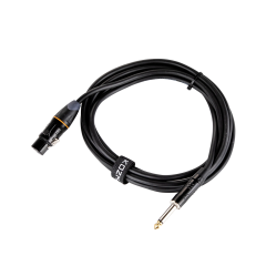 Kozmos KCL-062-3M XLR-TS 6,35mm Mono 3mt Kablo