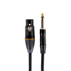 Kozmos KCL-062-3M XLR-TS 6,35mm Mono 3mt Kablo