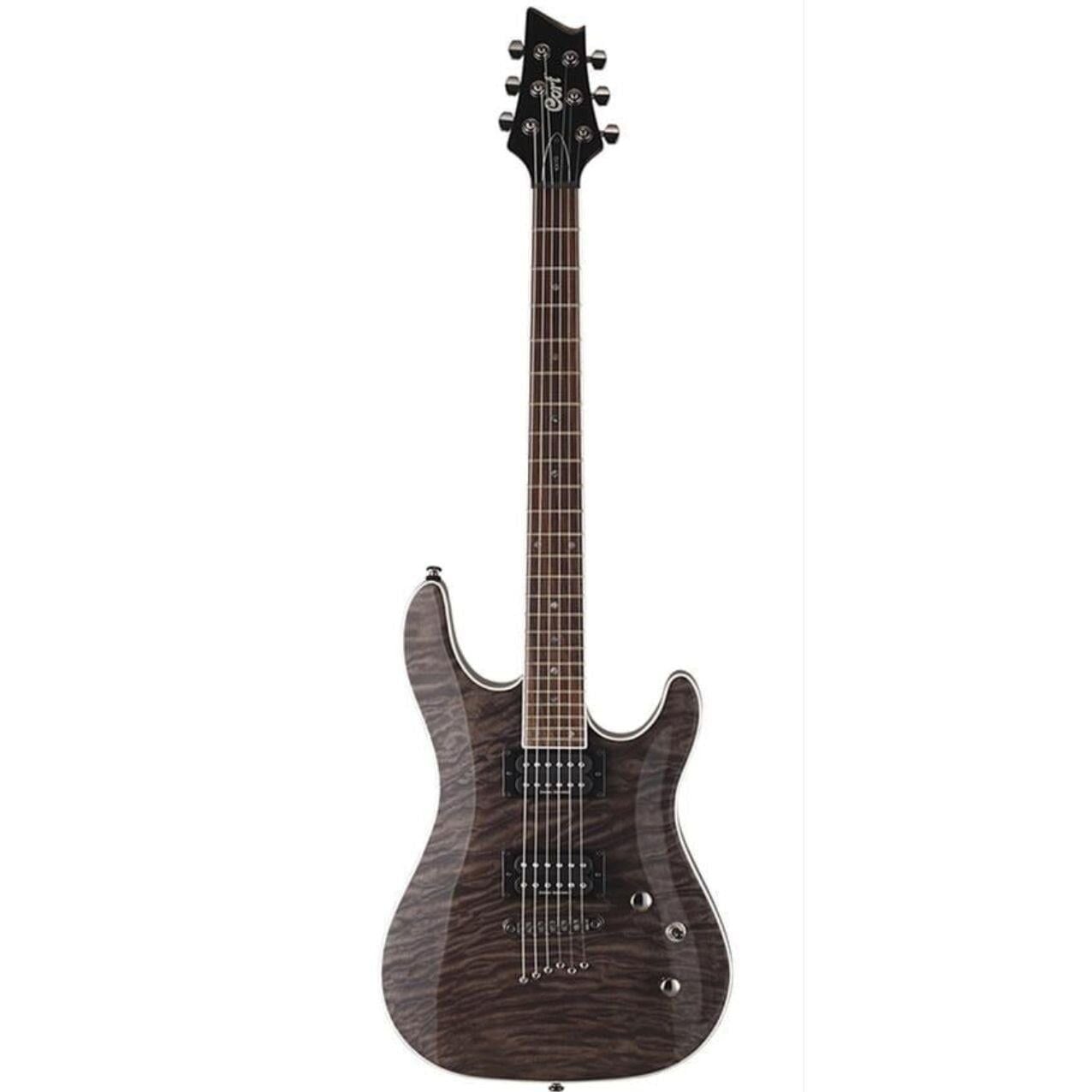 CORT KX1QETCGW TRANS CHARCOAL GREY ELEKTRO GİTAR