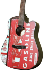 CORT GASOLINE2BKS  ELEKTRO AKUSTİK GİTAR