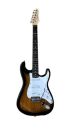 Rock Viper SSS Sunburst Elektro Gitar Tremolo Sistem