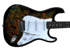 Rock Viper Night Flame SSS Elektro Gitar