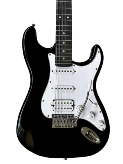 Rock Viper Black Strike HSS Elektro Gitar