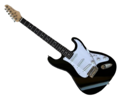 Rock Viper SSS Siyah Elektro Gitar