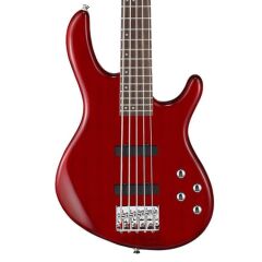 CORT AB5PLUSTR AKTİF 5 TELLİ TRANS KIRMIZI BASS GİTAR