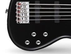 CORT AB5PLUSBK AKTİF 5 TELLİ SİYAH BASS GİTAR