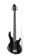 CORT AB5PLUSBK AKTİF 5 TELLİ SİYAH BASS GİTAR