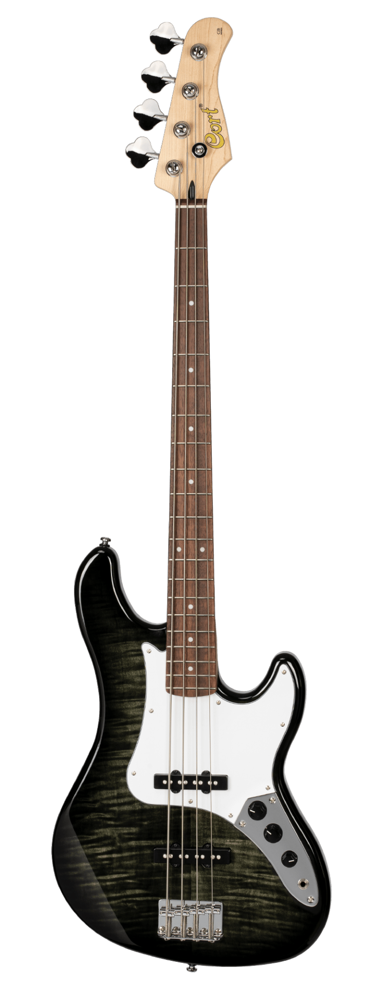 CORT GB24JJTBK TRANS BLACK BASS GİTAR