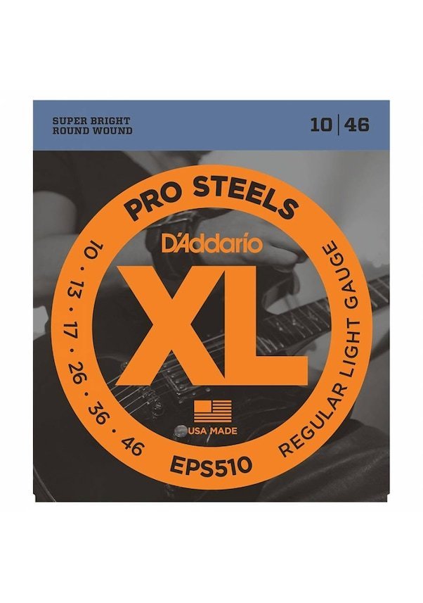 D'addario Pro Steels Eps510 Elektro Gitar Teli 010-046