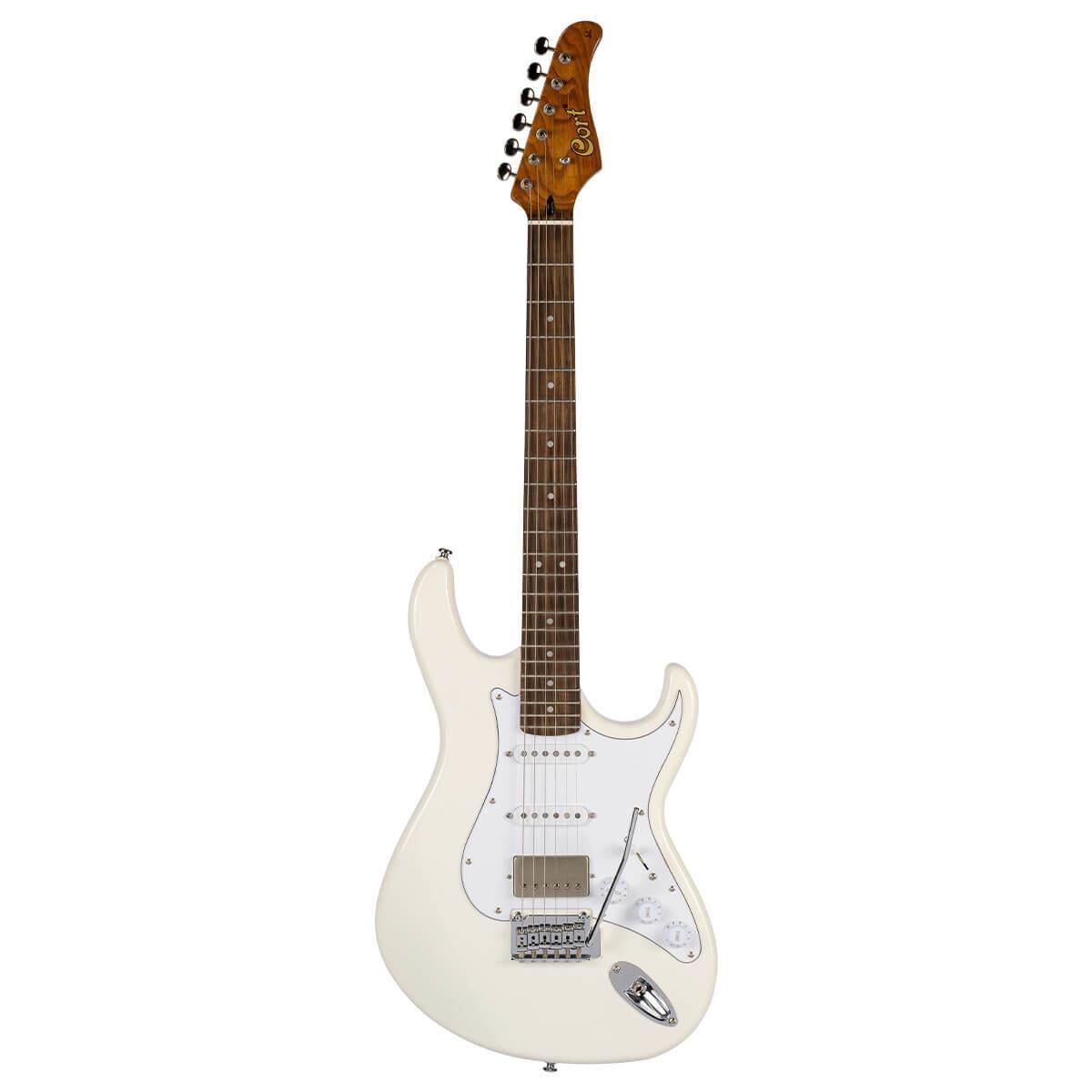 CORT G260CS OW DUNCAN DİZAYN (S-S-H) BEYAZ ELEKTRO GİTAR