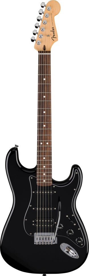 Fender Standard Stratocaster HSS Laurel Klavye Black Elektro Gitar