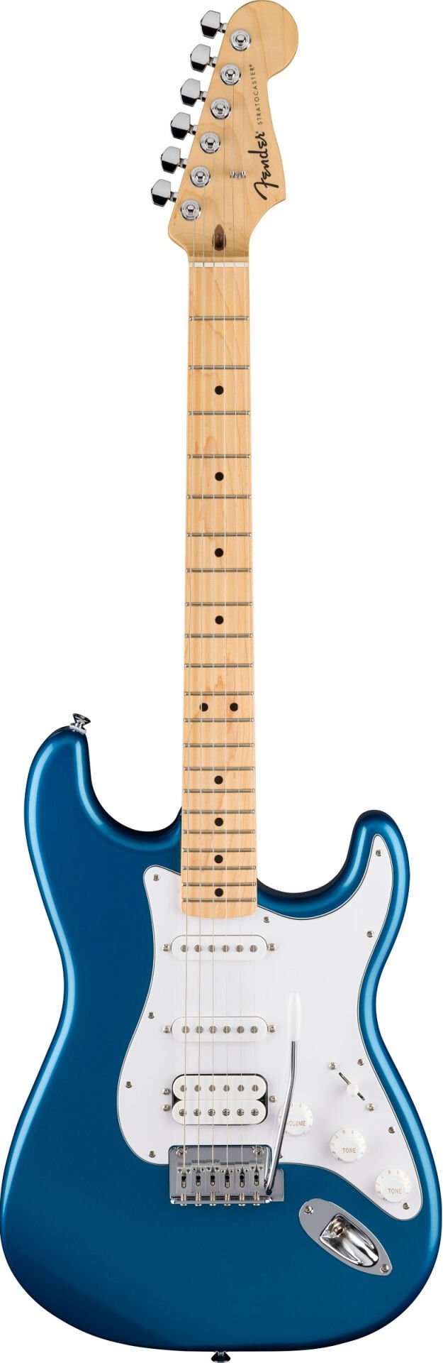 Fender Standard Stratocaster HSS Akçaağaç Klavye Aqua Marine Metallic Elektro Gitar