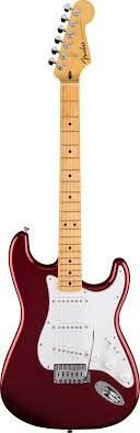 Fender Standard Stratocaster Akçaağaç Klavye Candy Cola Elektro Gitar