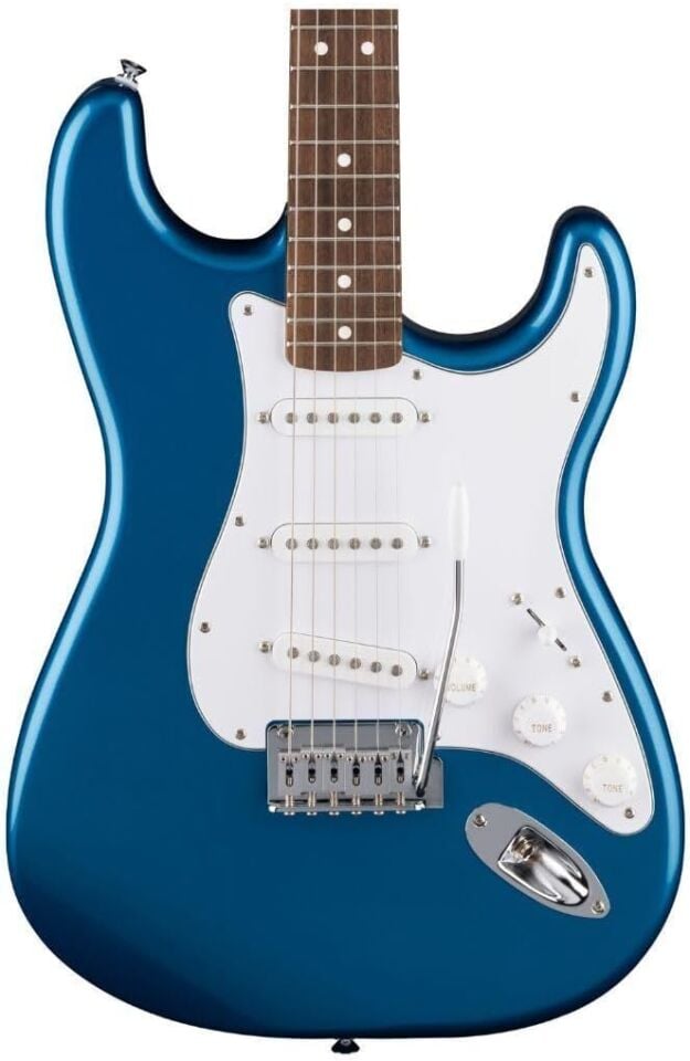 Fender Standard Stratocaster Laurel Klavye Aqua Marine Metallic Elektro Gitar