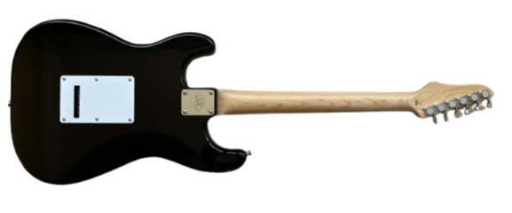 Rock Viper SSS Siyah Elektro Gitar Kozmos Amfi Başlangıç Paketi
