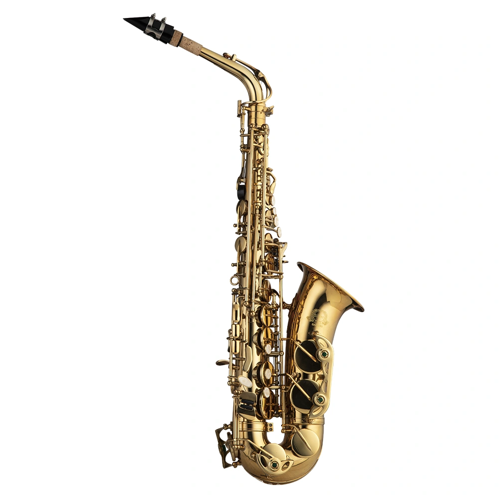 Silver SAS-190 Debut Serisi Gold Finish Alto Saksafon