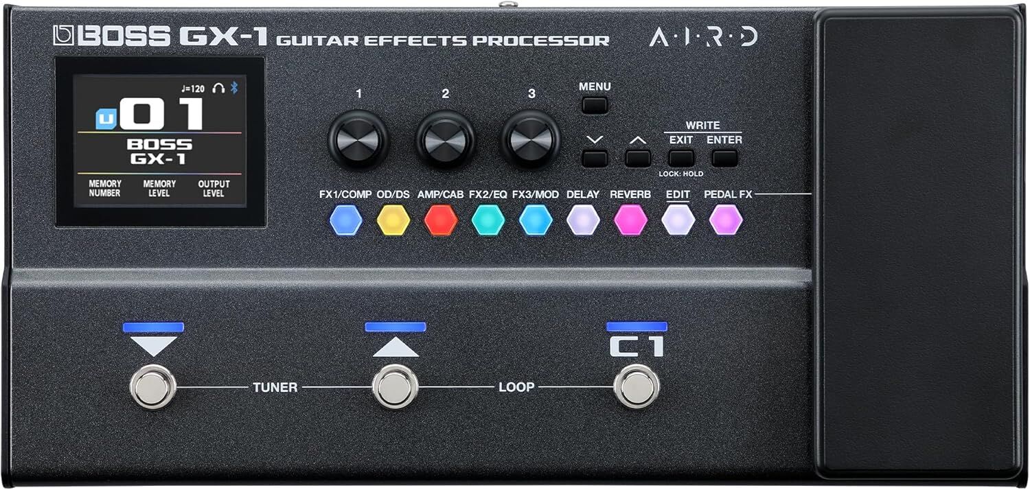新品、未使用BOSS GX-1 ギターエフェクトプロセッサー BOSS GX-1 Gitar Efekt Prosesörü,BOSS GX-1 Gitar Efekt Prosesörü