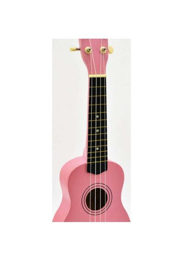 Gonzales Ukulele Xu21 Pembe Soprano Pena