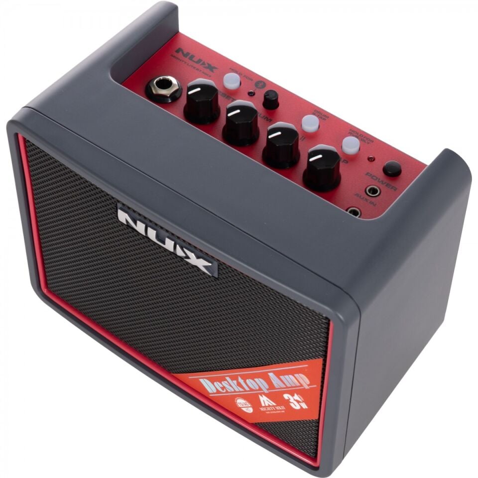 Nux Mighty Lite BT MKII Gri Taşınabilir Elektro Gitar Amfisi - Limited Edition