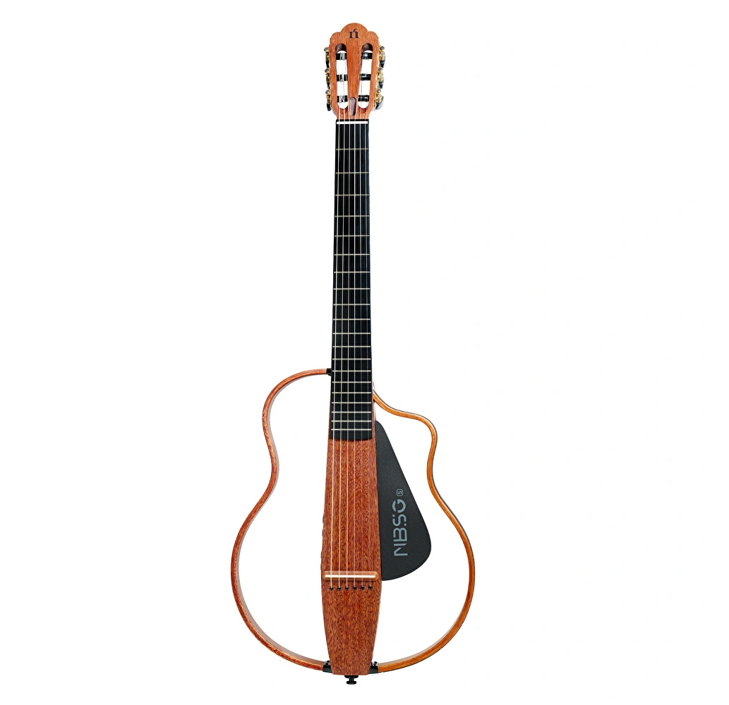 Natasha NBSG-S Silent Smart Maun Elektro Klasik Gitar