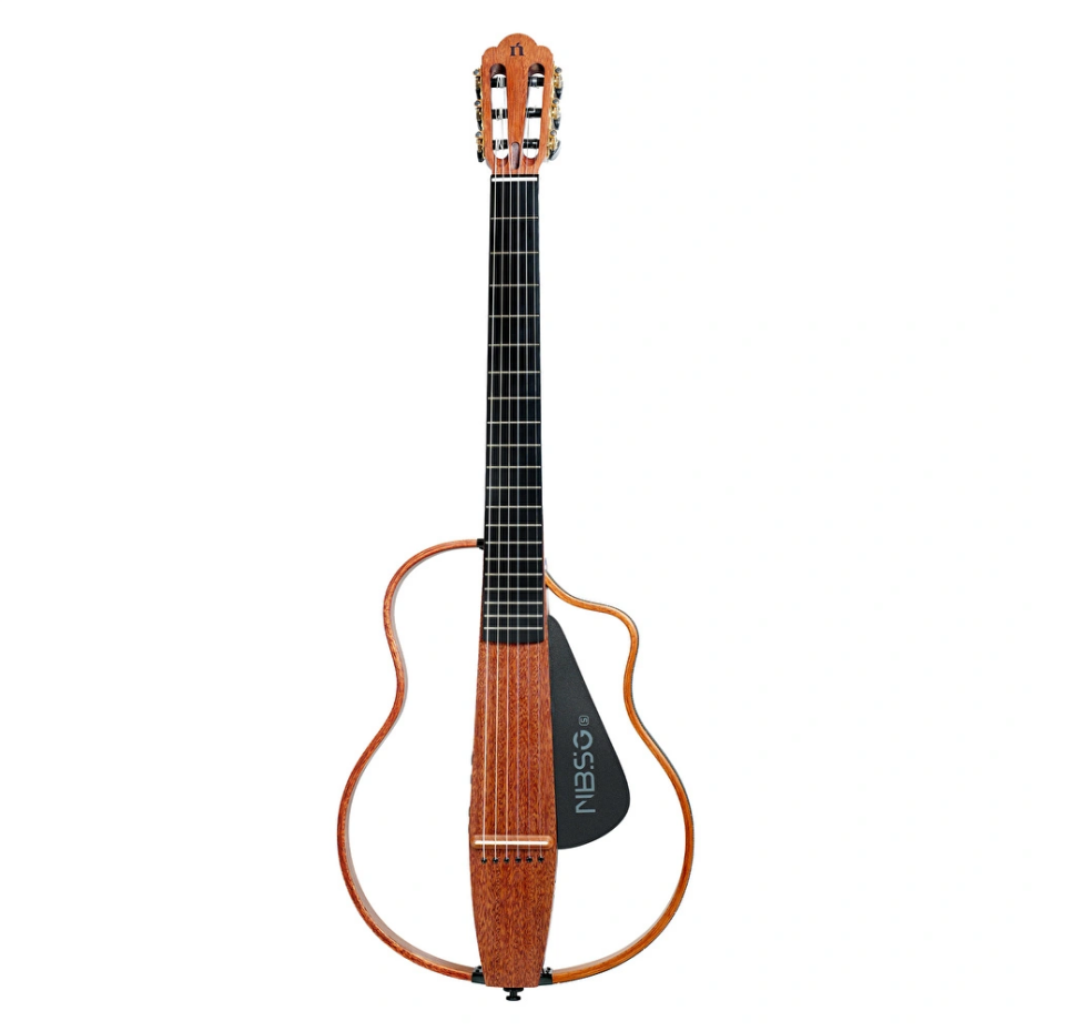 Natasha NBSG-S Silent Smart Maun Elektro Klasik Gitar