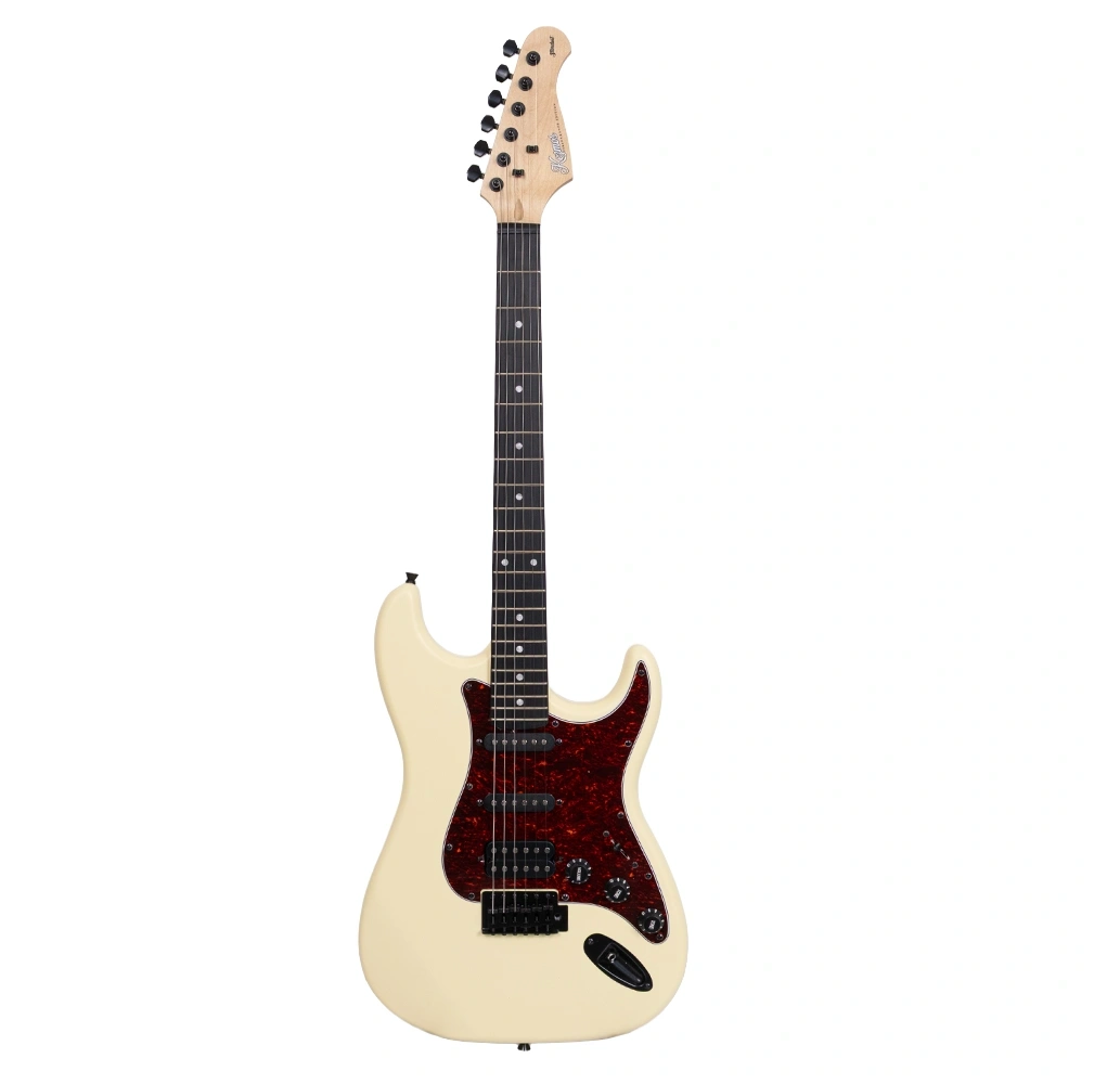 KOZMOS KST-205HSS-MSL Olympic White Elektro Gitar