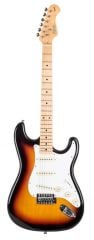KOZMOS KST-57SSS-GMN-3TS 57 Stratocaster SSS Sunburst Elektro Gitar