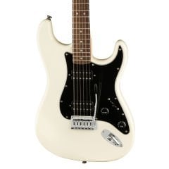 Squier Affinity Stratocaster HH Laurel Klavye Black PG Olympic White Elektro Gitar