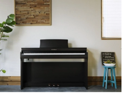 KAWAI CN201B Siyah Dijital Duvar Piyanosu (Tabure & Kulaklık Hediyeli)