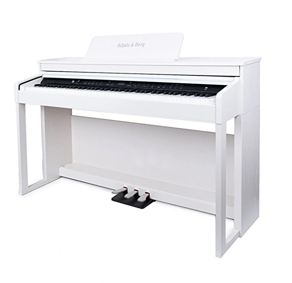 SCHULZ & BERG SB165-WT - Dijital Piyano (Tabure & Kulaklık Hediyeli)