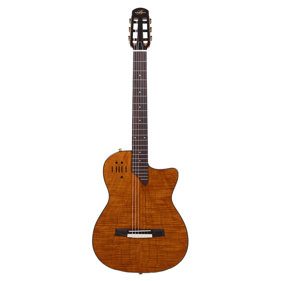 Barcelona TORO-NAT İnce Kasa Natural Elektro Klasik Gitar