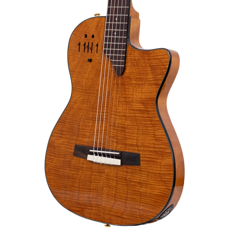 Barcelona TORO-NAT İnce Kasa Natural Elektro Klasik Gitar