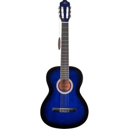 BARCELONA LC 3900 BB Mavi Siyah Sunburst Klasik Gitar