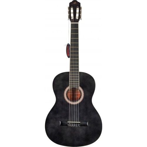 BARCELONA LC 3900 TBK Transparan Siyah Klasik Gitar