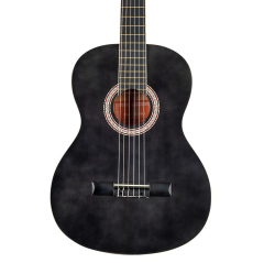 BARCELONA LC 3900 TBK Transparan Siyah Klasik Gitar