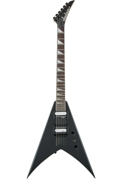 Jackson JS32T King V Sabit Köprü Amaranth Klavye Gloss Black Elektro Gitar