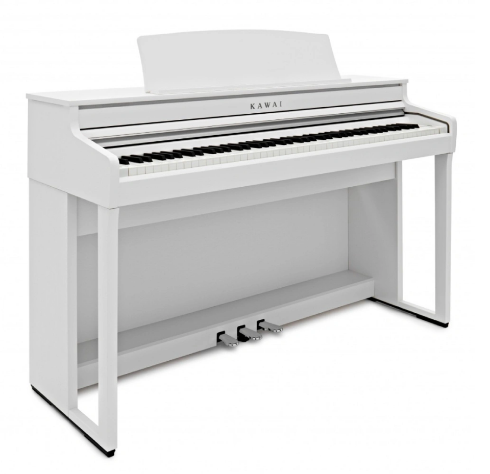 KAWAI CA401W Mat Beyaz Dijital Piyano (Tabure & Kulaklık Hediyeli)