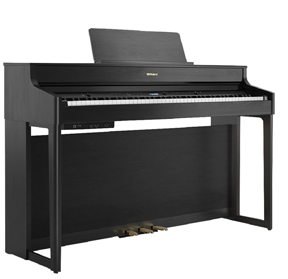 ROLAND HP702-CH Mat Siyah Dijital Duvar Piyano (Tabure & Kulaklık Hediyeli)