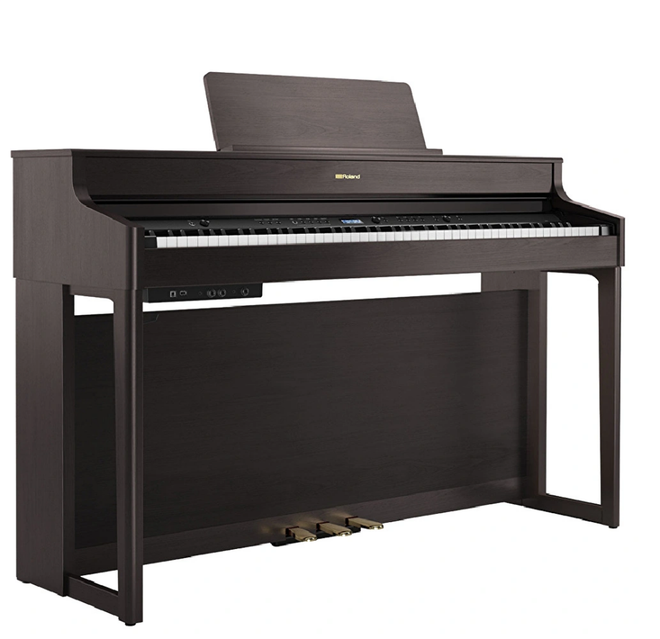 ROLAND HP702-DR Koyu Gül Ağacı Dijital Piyano (Tabure & Kulaklık Hediyeli)