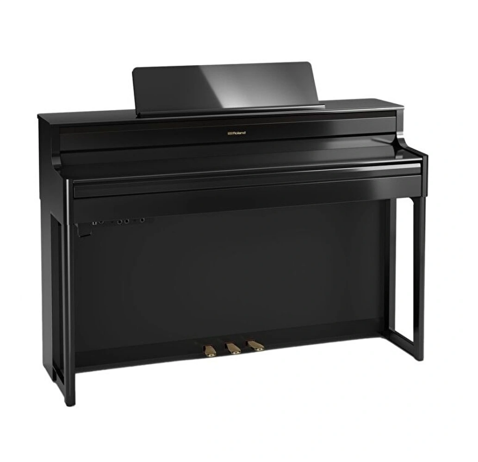 ROLAND HP704-PE Parlak Siyah Dijital Piyano (Tabure & Kulaklık Hediyeli)